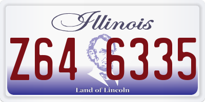 IL license plate Z646335
