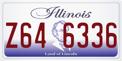 IL license plate Z646336
