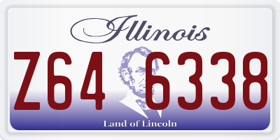 IL license plate Z646338