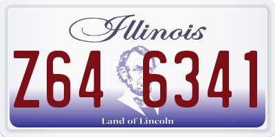 IL license plate Z646341