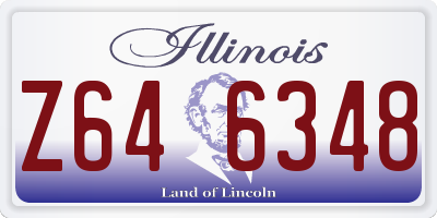 IL license plate Z646348