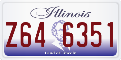 IL license plate Z646351
