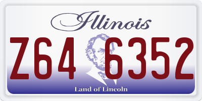 IL license plate Z646352