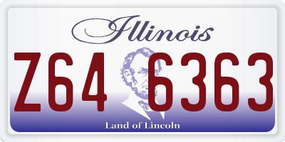 IL license plate Z646363