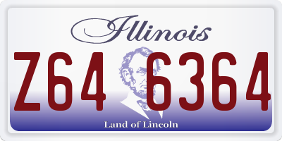 IL license plate Z646364