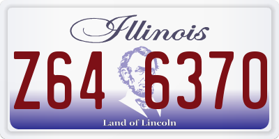 IL license plate Z646370
