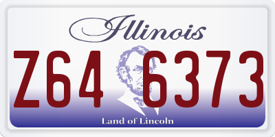 IL license plate Z646373