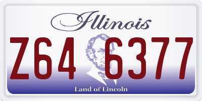 IL license plate Z646377