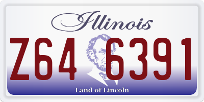 IL license plate Z646391