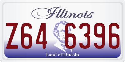 IL license plate Z646396