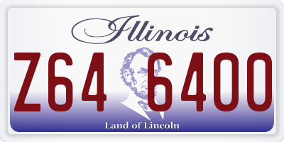 IL license plate Z646400