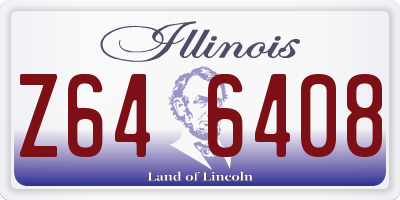 IL license plate Z646408