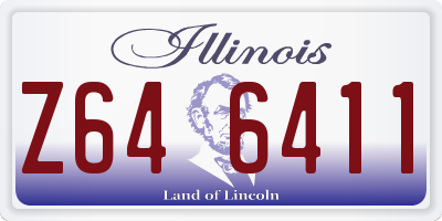 IL license plate Z646411