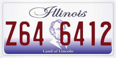 IL license plate Z646412