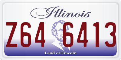 IL license plate Z646413