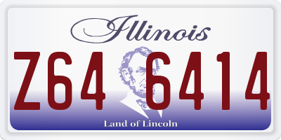 IL license plate Z646414
