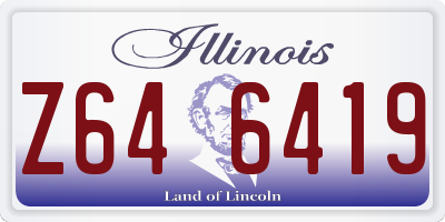 IL license plate Z646419