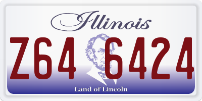 IL license plate Z646424