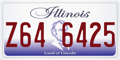 IL license plate Z646425