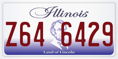 IL license plate Z646429
