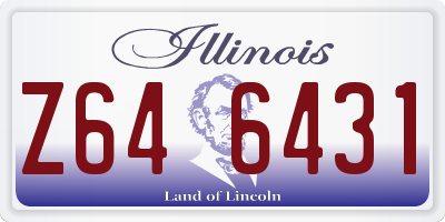 IL license plate Z646431