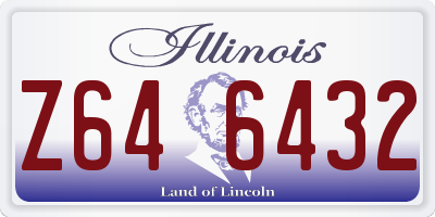 IL license plate Z646432