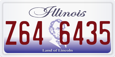 IL license plate Z646435