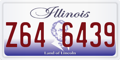 IL license plate Z646439