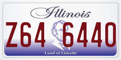 IL license plate Z646440