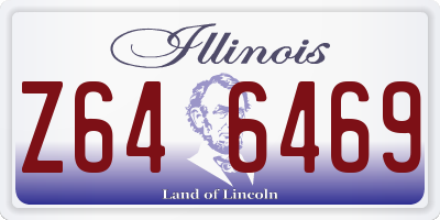 IL license plate Z646469
