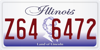IL license plate Z646472