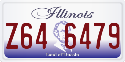 IL license plate Z646479