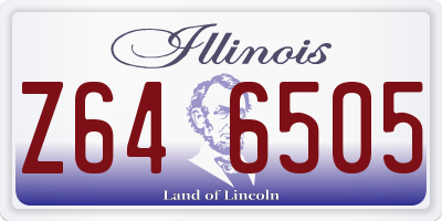 IL license plate Z646505