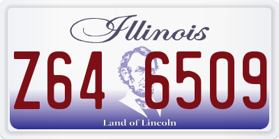 IL license plate Z646509
