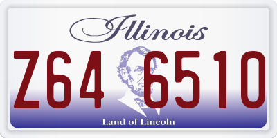 IL license plate Z646510