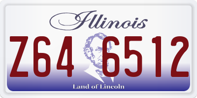 IL license plate Z646512