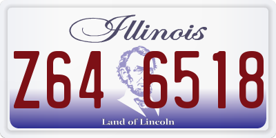 IL license plate Z646518
