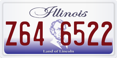 IL license plate Z646522