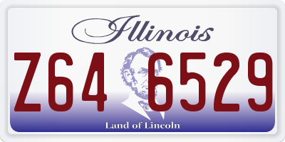 IL license plate Z646529