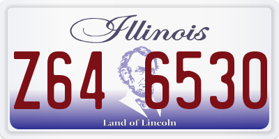 IL license plate Z646530