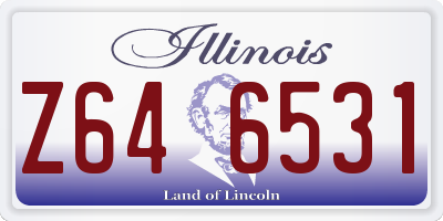 IL license plate Z646531