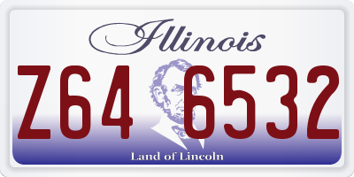 IL license plate Z646532