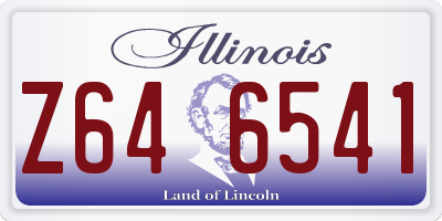 IL license plate Z646541