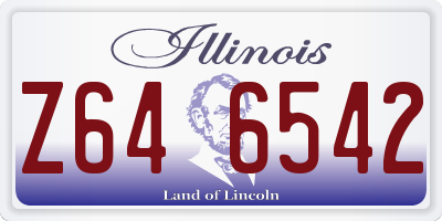 IL license plate Z646542
