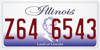 IL license plate Z646543