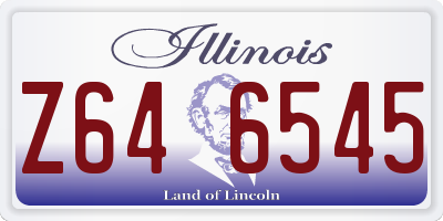 IL license plate Z646545