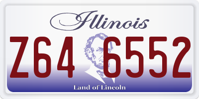 IL license plate Z646552