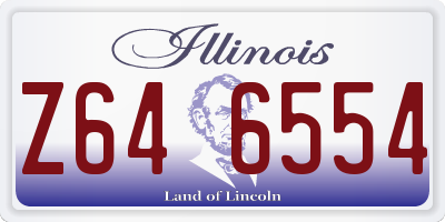 IL license plate Z646554
