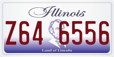 IL license plate Z646556