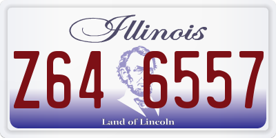 IL license plate Z646557